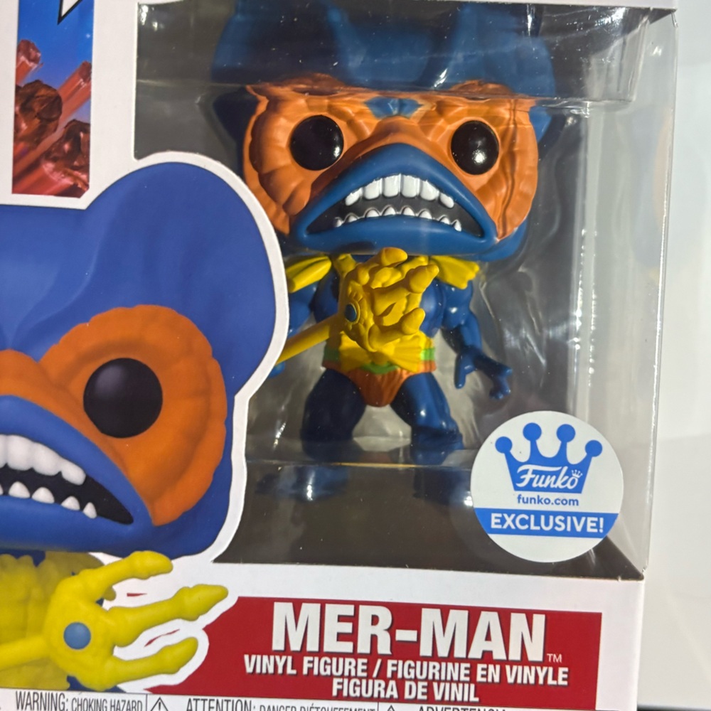 Funko POP EXCLUSIVE Master of the Universe 
MER-man